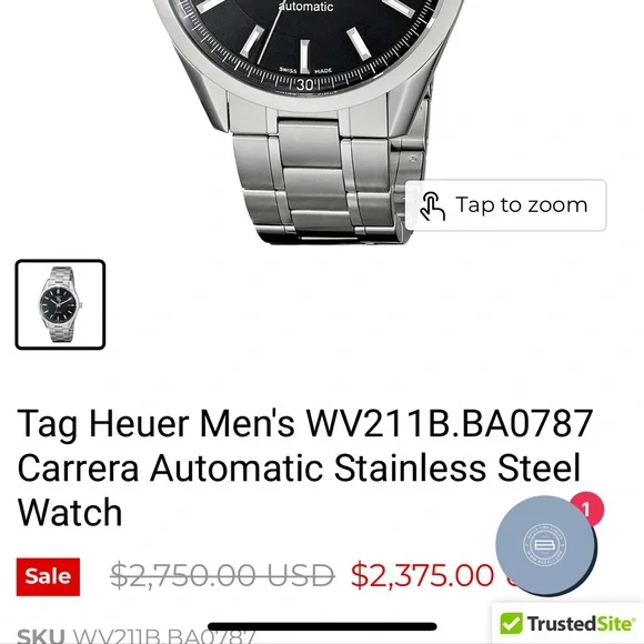 Tag Heuer Carrera Watch